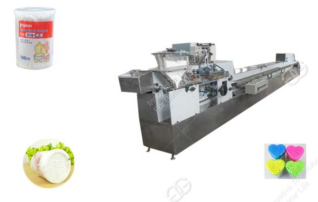 Automatic Cotton Bud Making Machine with Drying and packing